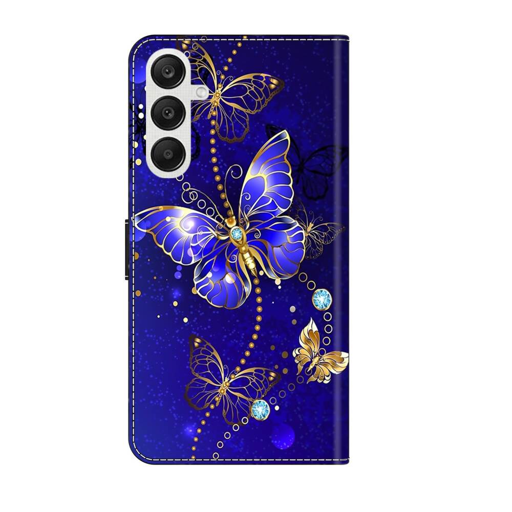 Samsung Galaxy A35 5G Case Protective PU Leather - Diamond Butterfly