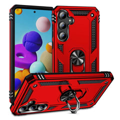 Samsung Galaxy A35 5G Case Protective With Ring Holder - Red