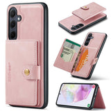 Samsung Galaxy A35 5G Case With Detachable Magnetic Wallet - Pink