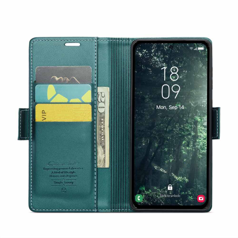 Samsung Galaxy A35 5G Case RFID Anti-theft - Pearly Blue