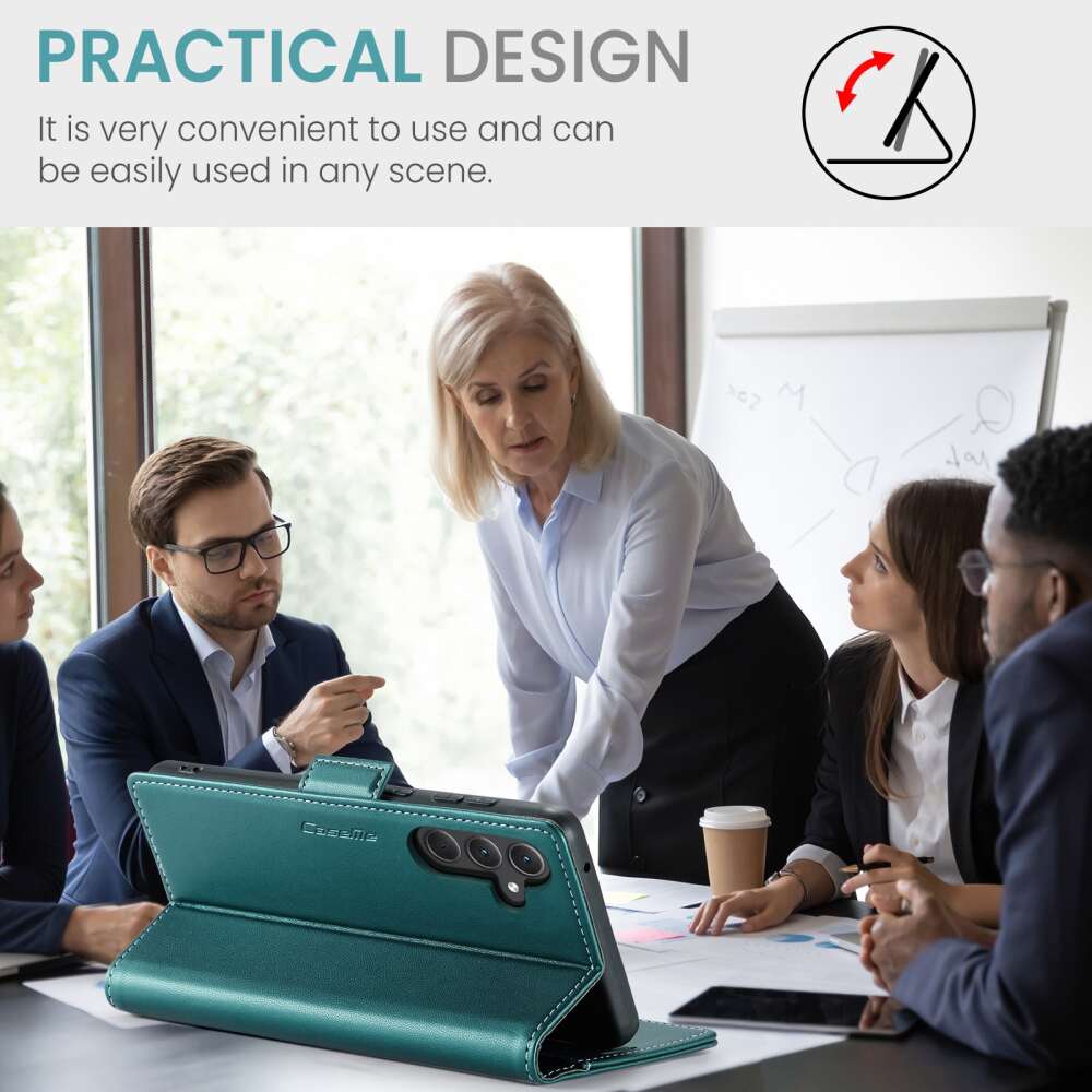 Samsung Galaxy A35 5G Case RFID Anti-theft - Pearly Blue