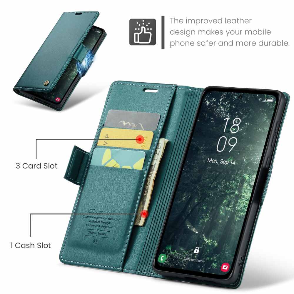 Samsung Galaxy A35 5G Case RFID Anti-theft - Pearly Blue