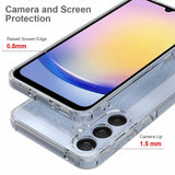 Samsung Galaxy A35 5G Case Scratchproof Acrylic and TPU - Transparent
