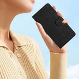 Samsung Galaxy A35 5G Case Seven Butterflies Wallet - Black