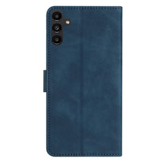 Samsung Galaxy A35 5G Case Seven Butterflies Wallet - Blue