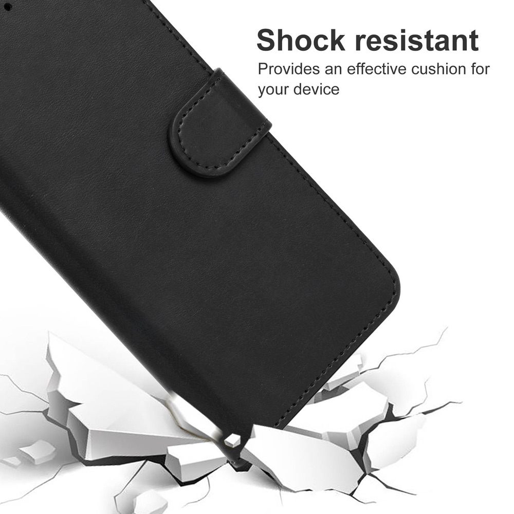 Samsung Galaxy A50 Case Shockproof PU Leather - Black