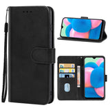 Samsung Galaxy A50 Case Shockproof PU Leather - Black