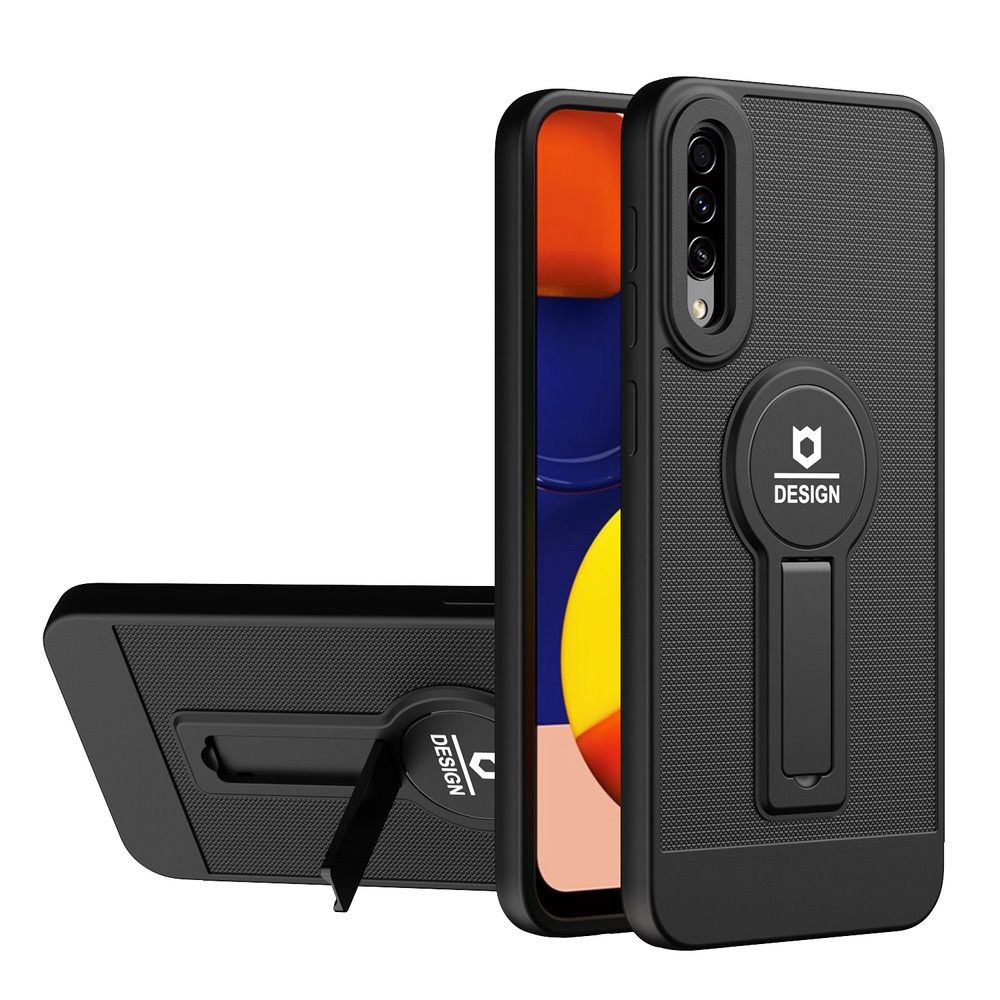 Samsung Galaxy A50 Case With Small Tail Holder - Black
