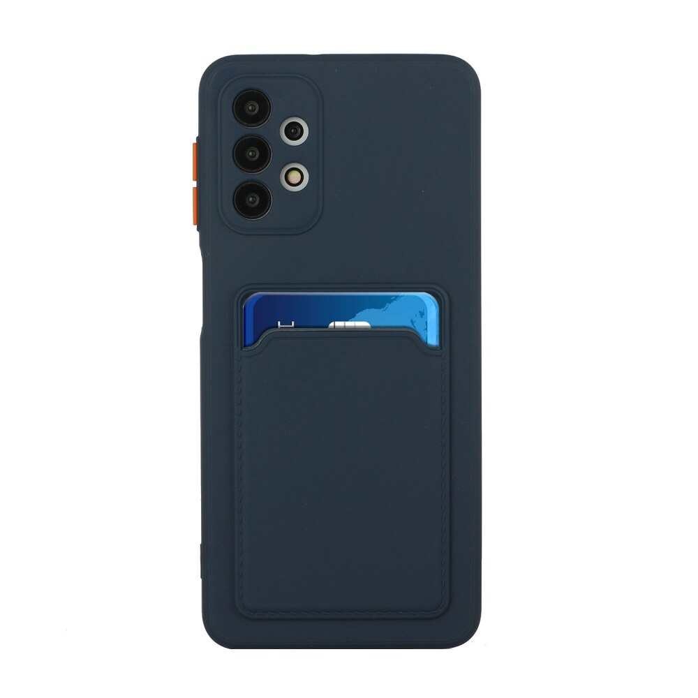 Samsung Galaxy A52 5G Case With Card Slot Made With TPU -  Dark Blue