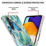 Samsung Galaxy A54 5G Case Splicing Marble IMD TPU