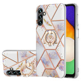 Samsung Galaxy A54 5G Case Splicing Marble IMD With Ring Holder