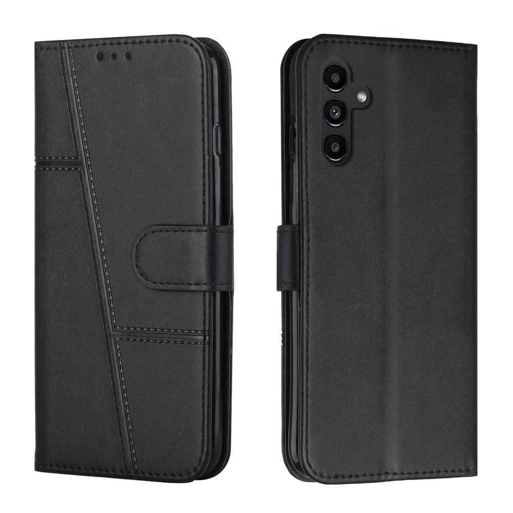 Samsung Galaxy A54 5G Case Stitching Calf Texture - Black