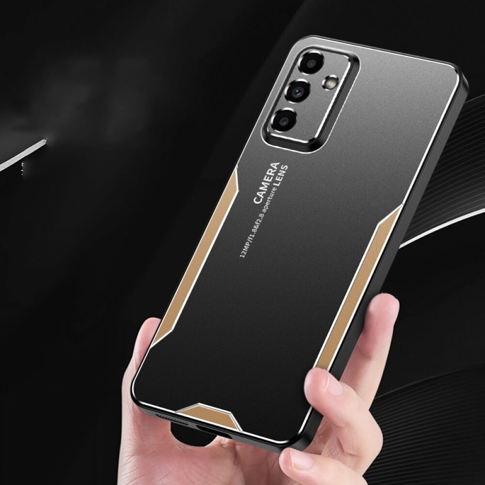 Samsung Galaxy A55 5G Case Blade Series TPU Hybrid Metal - Blue