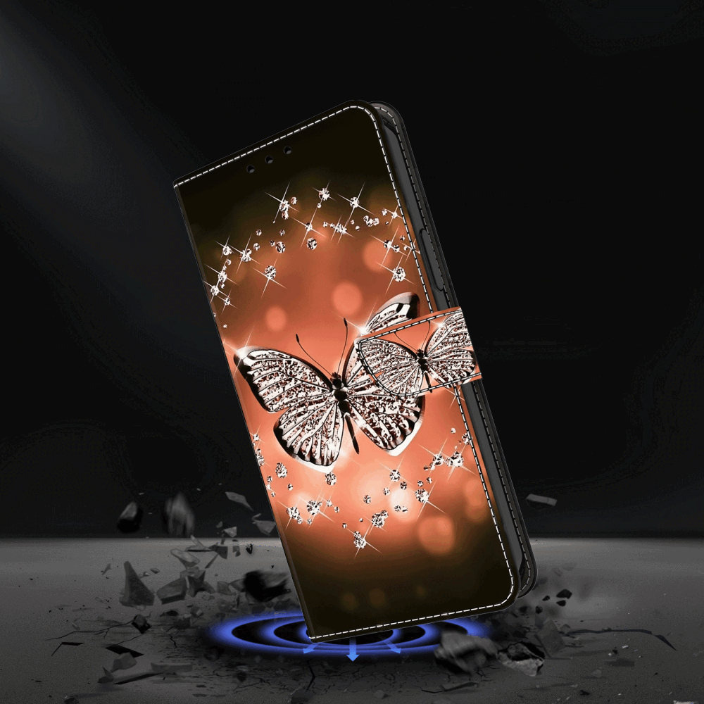 Samsung Galaxy A55 5G Case Crystal 3D Protective - Crystal Butterfly