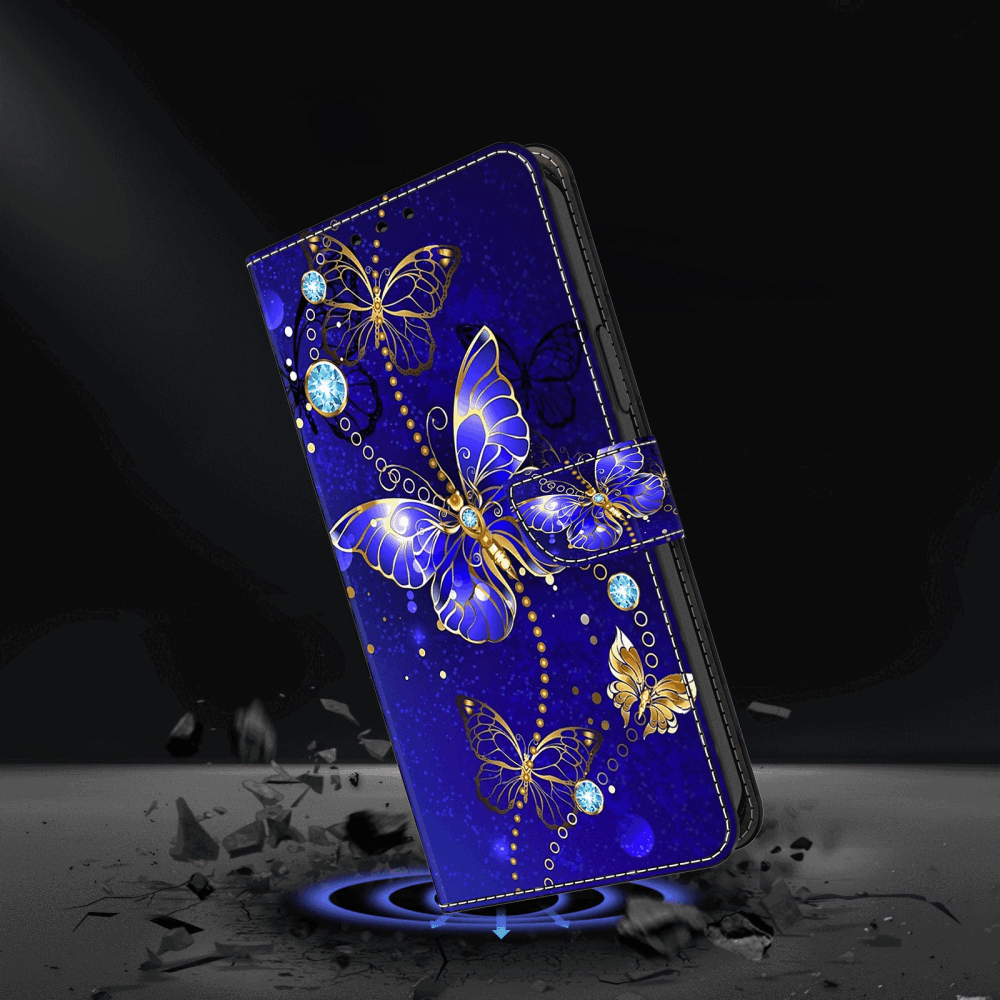 Samsung Galaxy A55 5G Case Crystal 3D Protective - Diamond Butterfly