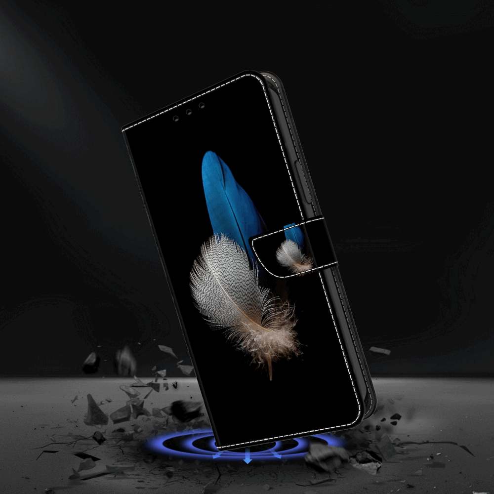 Samsung Galaxy A55 5G Case Crystal 3D Shockproof - Two Branches