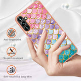 Samsung Galaxy A55 5G Case Electroplating IMD TPU - Colorful Scales