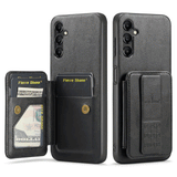Samsung Galaxy A55 5G Case Fierre Shann Oil Wax Cow - Black