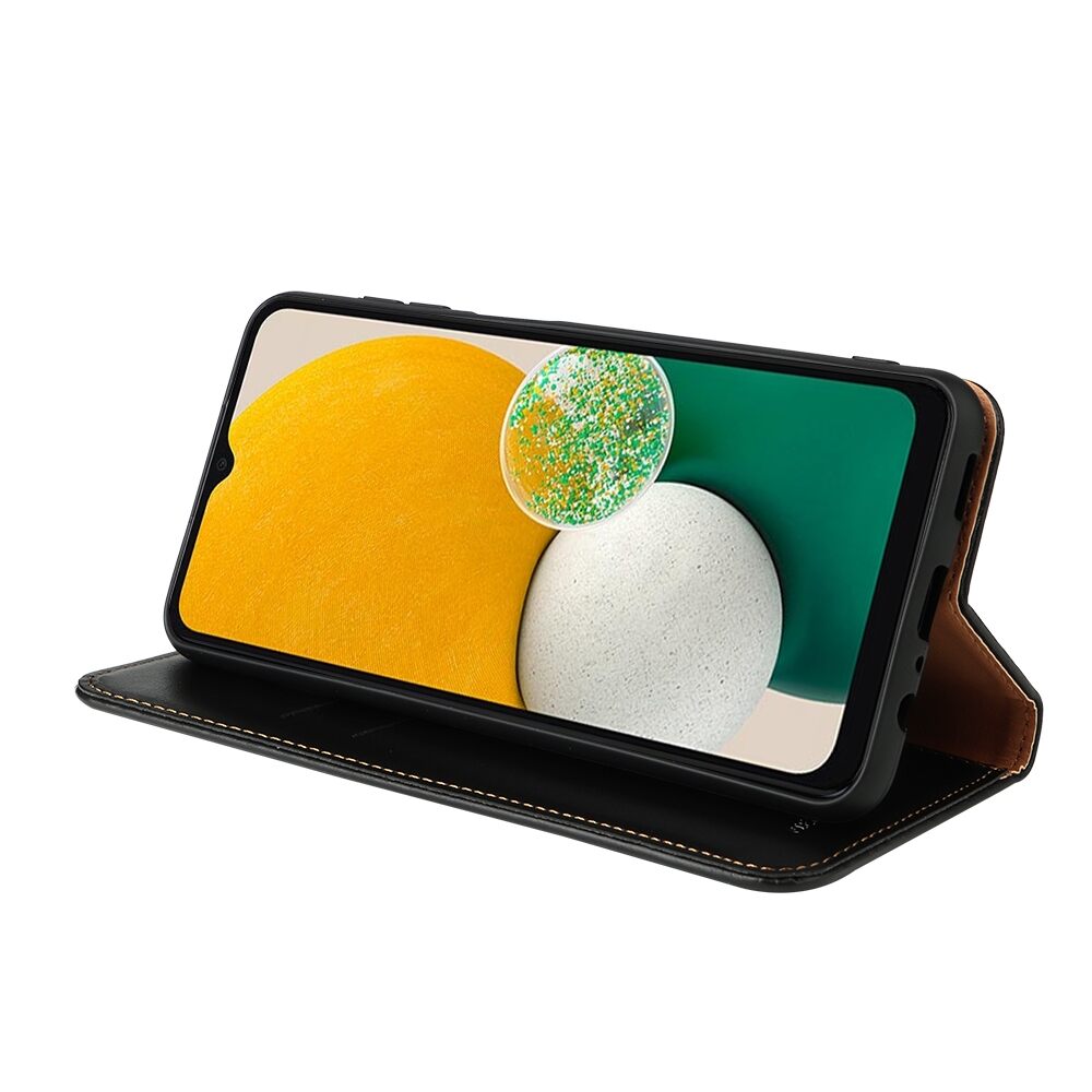 Samsung Galaxy A55 5G Case Fierre Shann PU Leather - Black