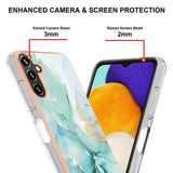 Samsung Galaxy A55 5G Case Marble Dual-side IMD - Green