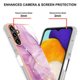 Samsung Galaxy A55 5G Case Marble Dual-side IMD - Purple