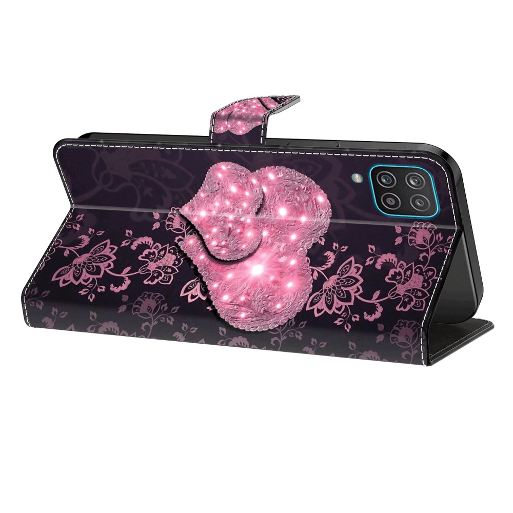 Samsung Galaxy A55 5G Case Protective PU Leather - Lace Love