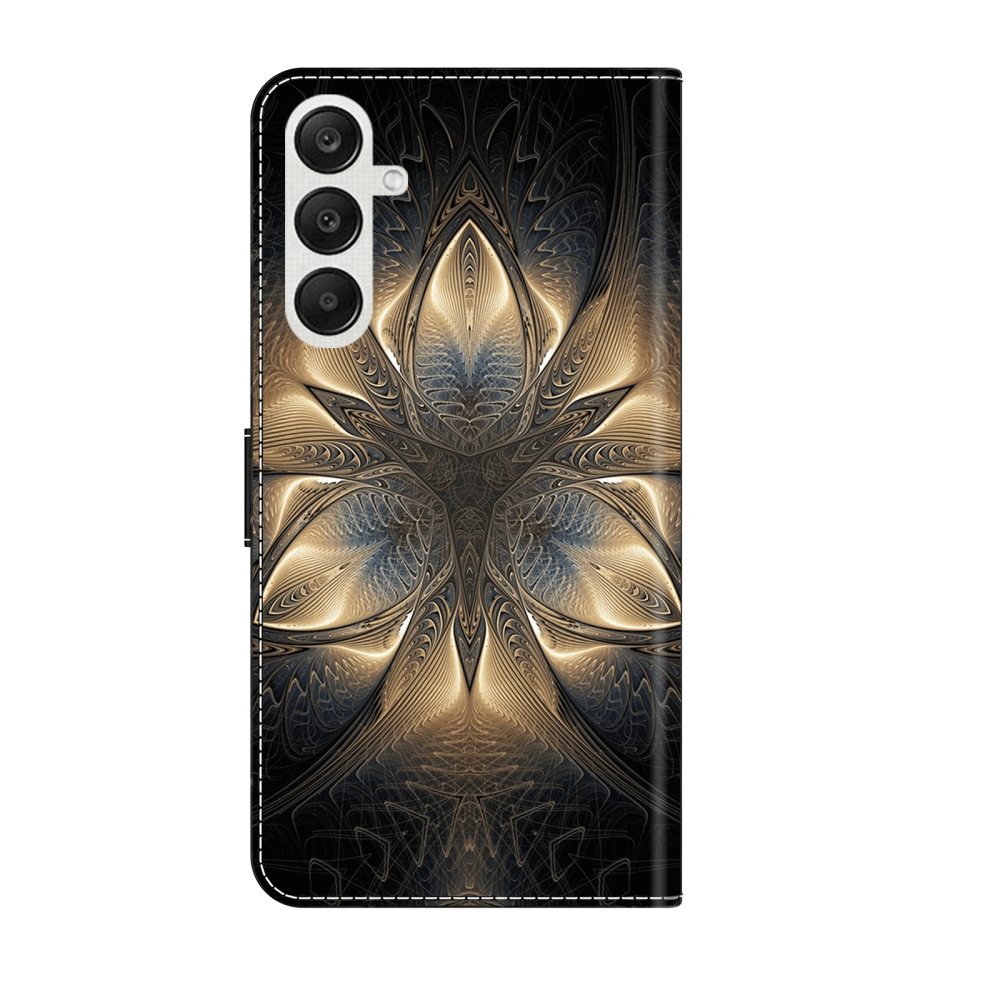 Samsung Galaxy A55 5G Case Protective PU Leather - Luminous Building