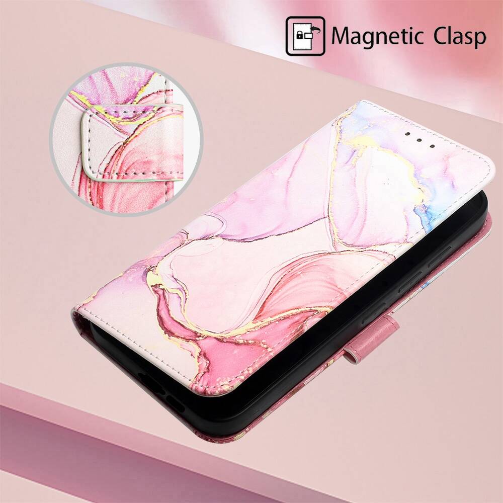 Samsung Galaxy A55 5G Case PT003 Marble Pattern - Rose Gold