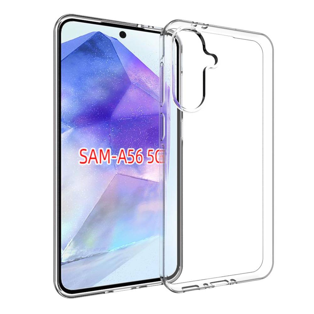 Samsung Galaxy A56 5G Case - Transparent TPU Shockproof Cover