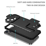 Samsung Galaxy Note 20 Ultra Case With Stereoscopic Holder - Black