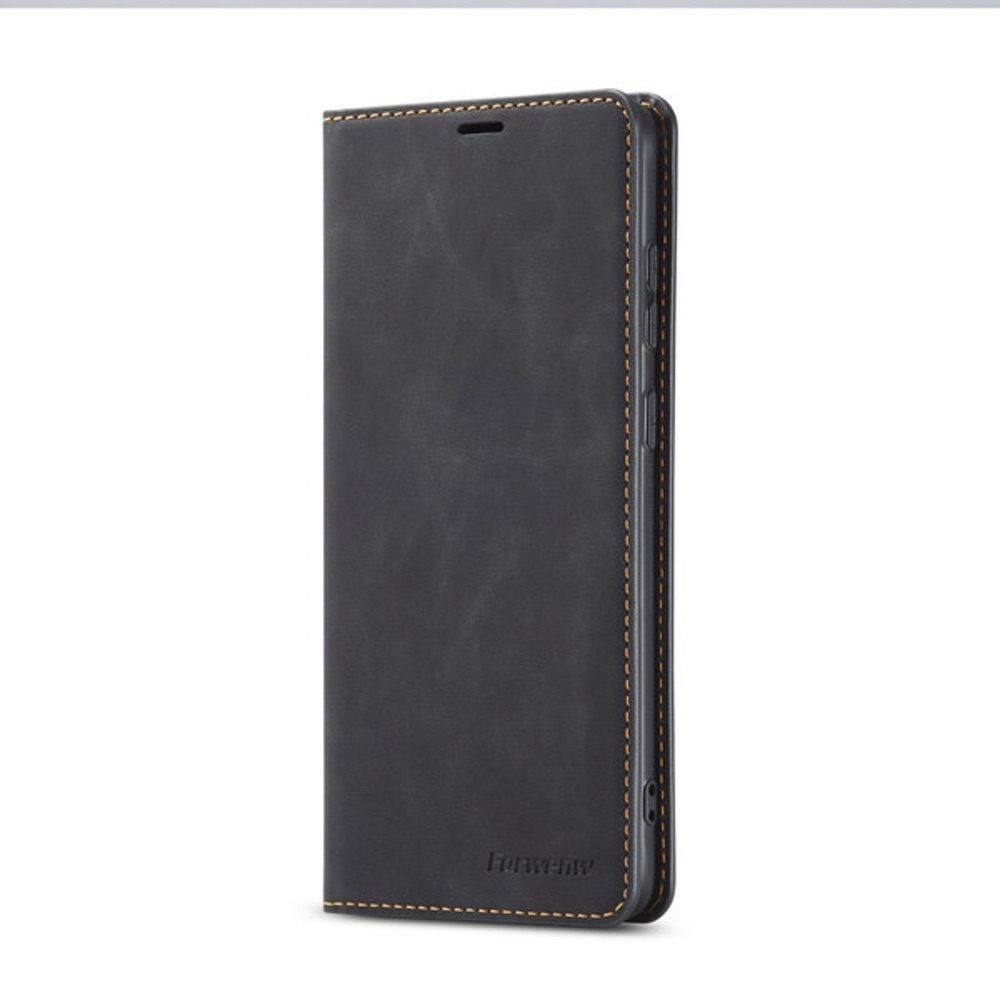Samsung Galaxy S10 Plus Case PU Leather Wallet - Black