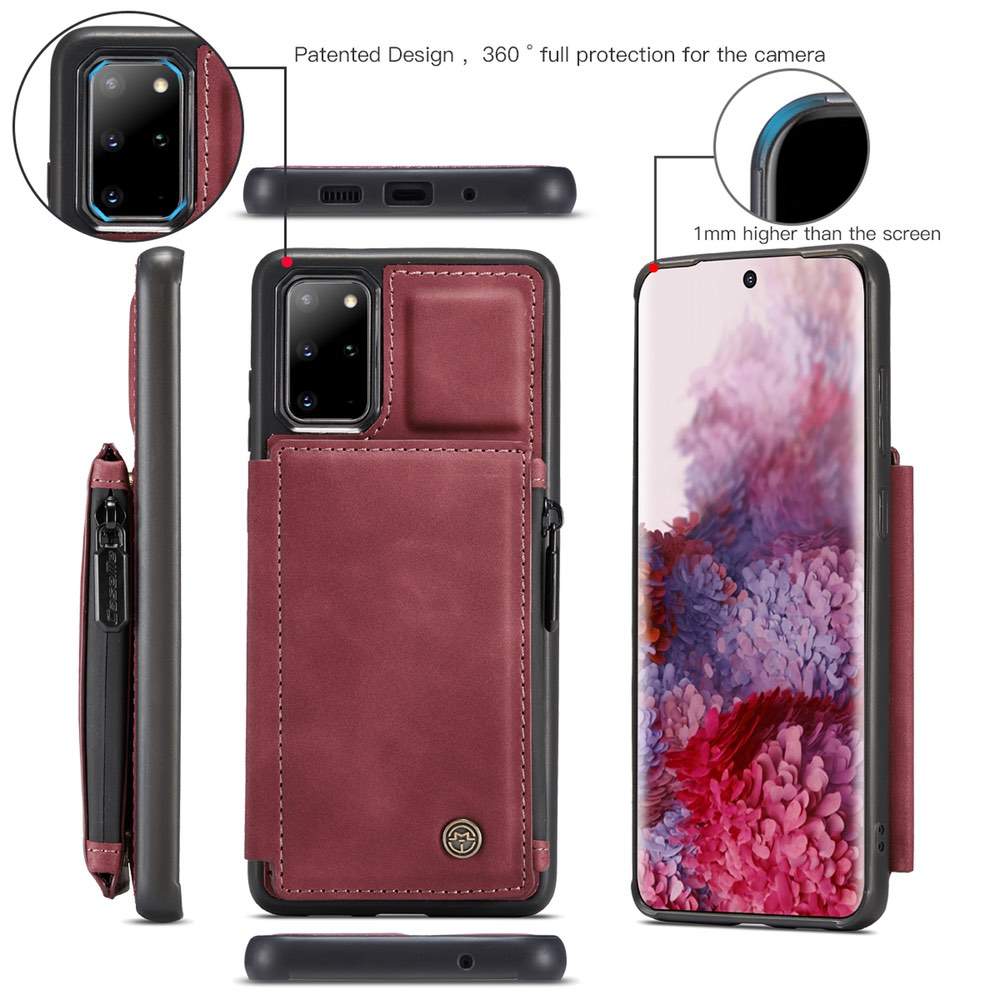 Samsung Galaxy S20 Plus Case CaseMe C20 Multifunctional - Red