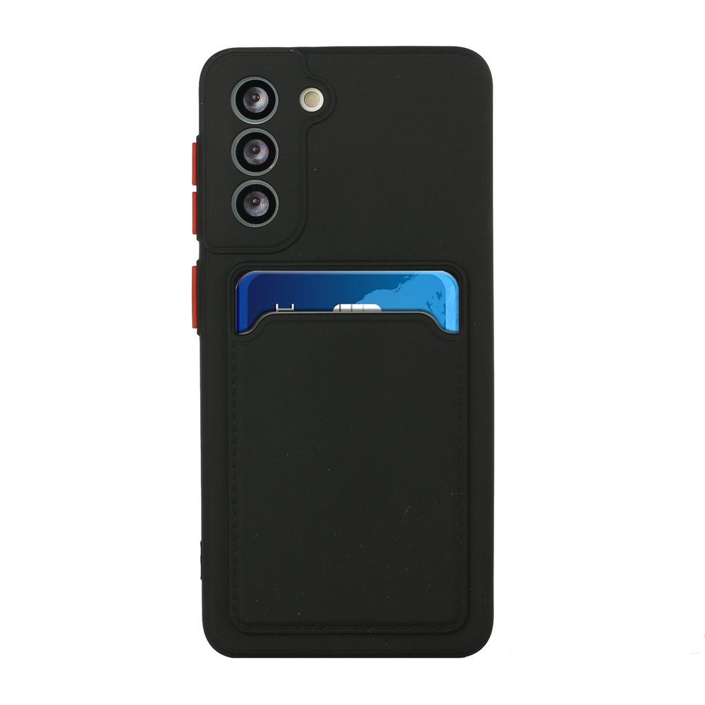 Samsung Galaxy S21 5G Case Shockproof with Card Slot - Black