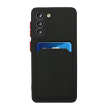 Samsung Galaxy S21 Plus 5G Case With Card Slot Made With TPU - Black
