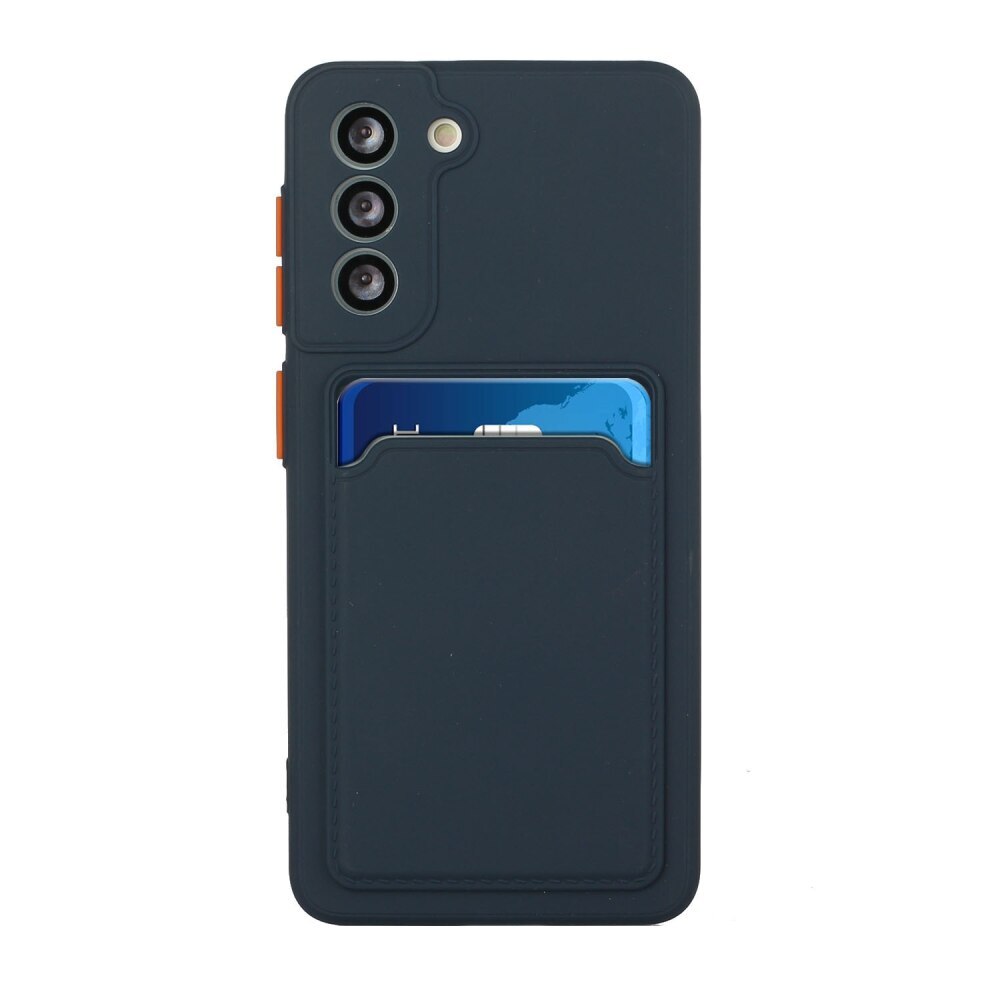 Samsung Galaxy S21 Plus 5G Case With Card Slot Made With TPU - Dark Blue