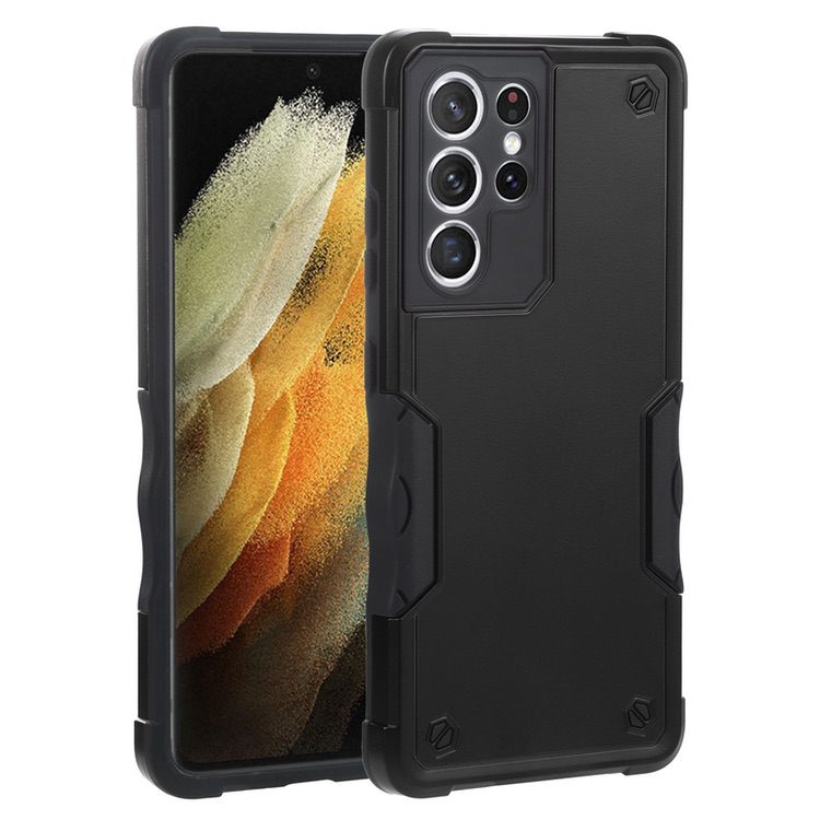 Samsung Galaxy S21 Ultra 5G Case Armor Heavy Duty Non-Slip - Black