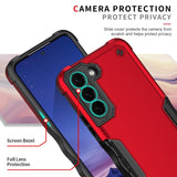 Samsung Galaxy S22 Plus 5G Case Armor Heavy Duty Non-Slip - Red