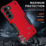 Samsung Galaxy S22 Plus 5G Case Armor Heavy Duty Non-Slip - Red