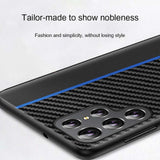 Samsung Galaxy S22 Ultra 5G Case Carbon Fiber Texture - Black