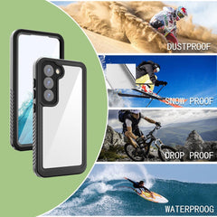 Samsung Galaxy S23 5G Case Redpepper IP68 Waterproof Shockproof - Black