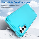 Samsung Galaxy A14 5G Case Shockproof Transparent Blue