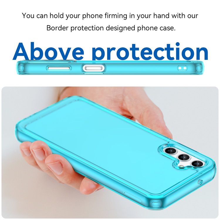 Samsung Galaxy A14 5G Case Shockproof Transparent Blue
