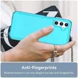 Samsung Galaxy A14 5G Case Shockproof Transparent Blue