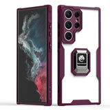 Samsung Galaxy S23 Ultra 5G Case Made With TPU and Acrylic - Wine Red
