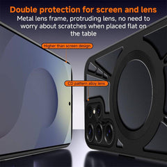 Samsung Galaxy S23 Ultra 5G Metal Silicone MagSafe Cooling Case – Black