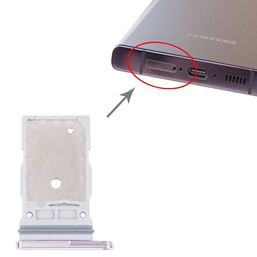 Samsung Galaxy S23 Ultra SIM Tray Slot Replacement -Lavender – CellMart