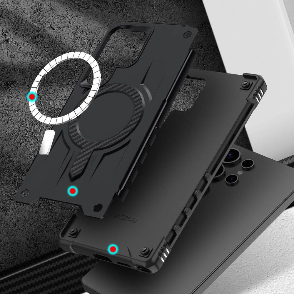 Samsung Galaxy S23 Ultra Starship MagSafe Case - TPU/PC Hybrid (Black)