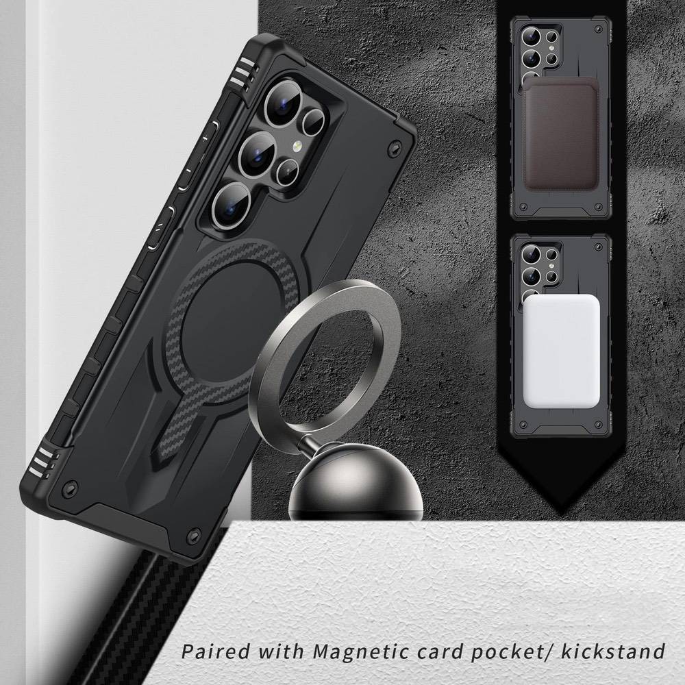 Samsung Galaxy S23 Ultra Starship MagSafe Case - TPU/PC Hybrid (Black)