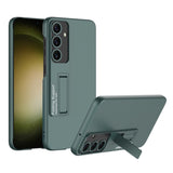 Samsung Galaxy S24 5G Case GKK Ultra-thin Shockproof with Holder - est Green