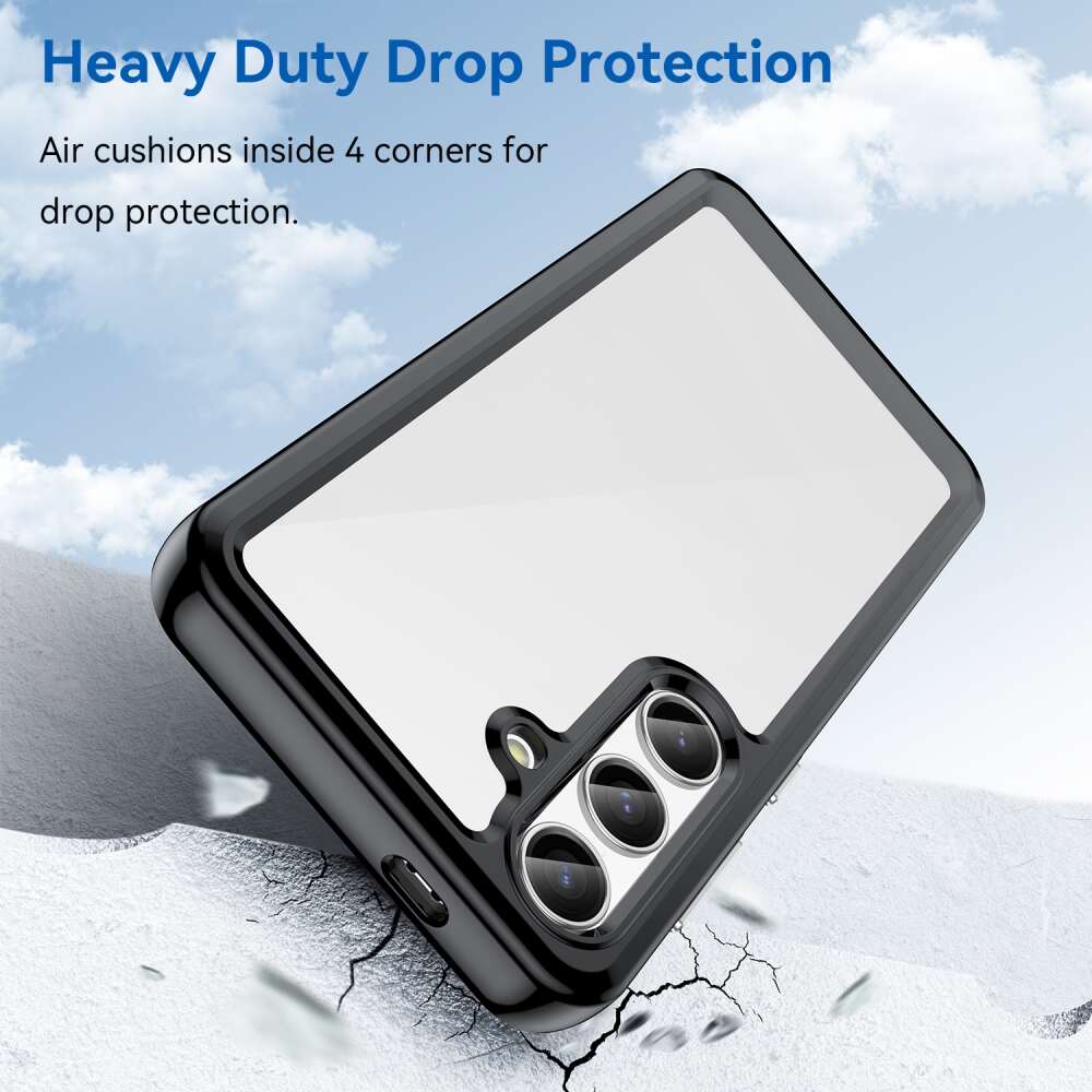 Samsung Galaxy S24 5G Case Made With Acrylic + TPU - Black